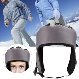 Homem velho anti-queda capacete de segurança ajustável anti-colisão shatter-resistente proteção da orelha cuidado cabeça boné inverno - Image 1
