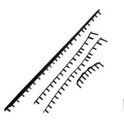ZARSIA LÂMINA-Conjunto De Grommet De Raquete De Tênis, Ilhós De Tubo De Proteção, Ferramentas Pretas, Prolongo Vida Da Raquete, 98, 18x20, 1 Conjunto - Image 1
