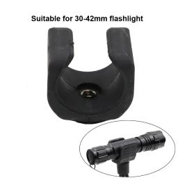 Suporte para lanterna, tamanho grande, prendedor em u, suporte de lâmpada de pesca em forma de u para 30 - 42mm 26650 - Image 6