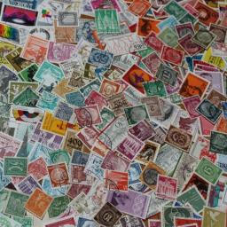 20-50 PCS Alemanha selos postais regulares com o cargo marca fora do papel para a coleção - Image 5