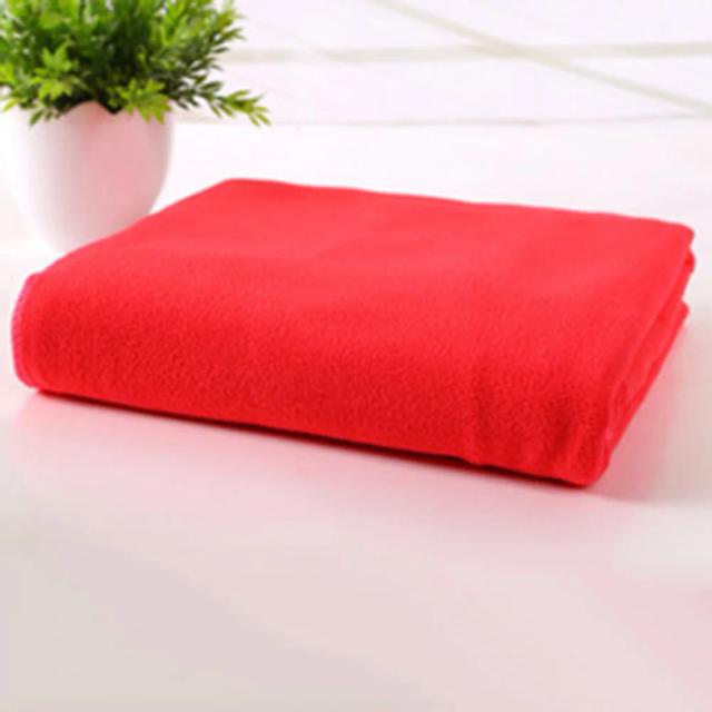 Toalha Ultra Microfiber Longa 70x30cm para Secagem Rápida em Esportes, Praia e Viagens com Cores Sólidas