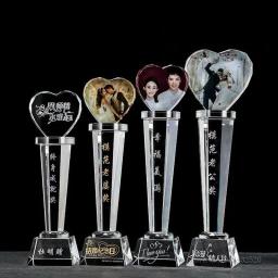 Troféu De Cristal Personalizado Para Decoração De Casa, Pode Adicionar Fotos Como Prêmio, Prêmio De Filme De Esportes, Entrega Em Seu Próprio - Image 1