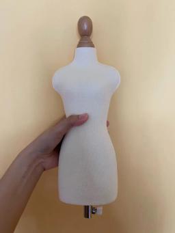 Feminino Manequim de Costura, Metade do Corpo Jóias, Flexível Mulheres Boneca, Escala Coth, Jersey Busto, Sem Base, Mini Tamanho, D237, Moda - Image 3