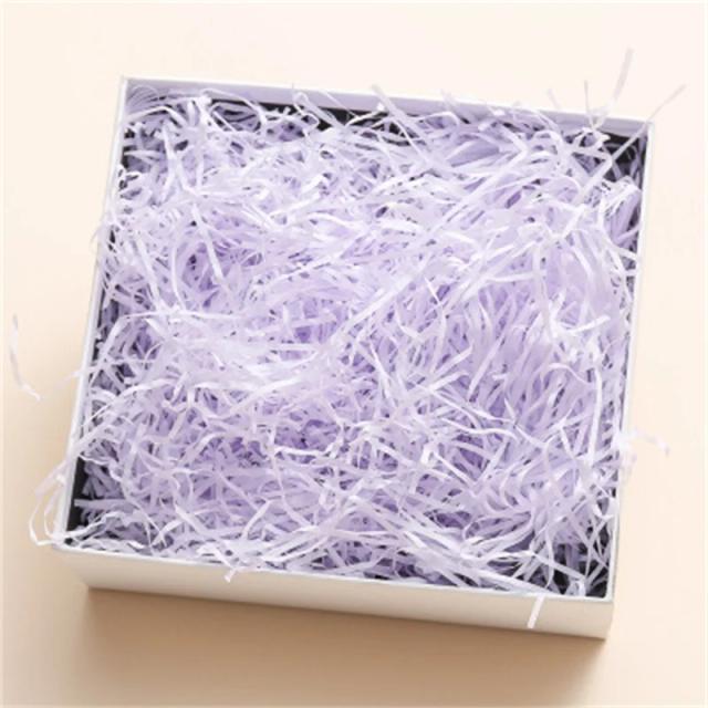 Confete de Seda de Ráfia Colorido para Presentes de Natal e Festas, Material para Encher Caixas de Doces, 20-100g