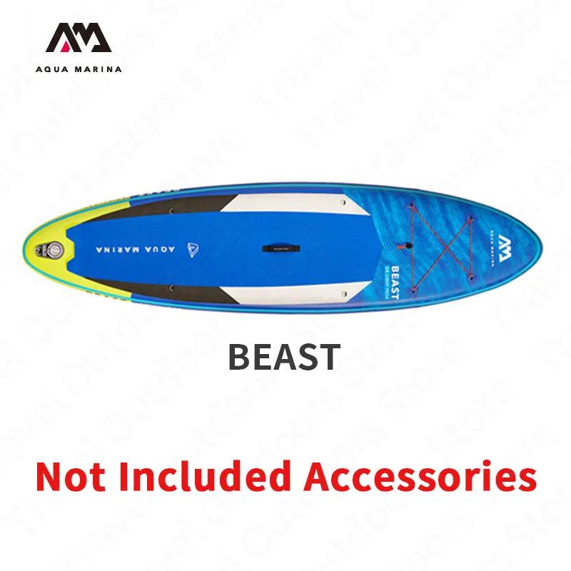 AQUA MARINA BEAST SUP Surf Board, leve EVA antiderrapante, 320cm placa inflável com remos, corda de segurança, BT-21BEP - Image 1