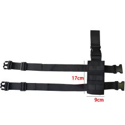 Plataforma de perna tática, Coxa MOLLE Rig, Cinto ajustável, Correias de coxa, Módulo Molle com Molle Phone, EDC Bag Organizer - Image 2