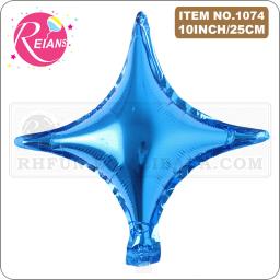 10 pçs 10 polegada 4 pontos estrela folha balões venda a granel para festa de aniversário decoração quatro pontos estrela balão puro chá de fraldas decoração - Image 6