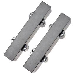 2 pçs captador capa 5 cordas selado para jazz jb baixo guitarra acessórios preto quente - Image 1