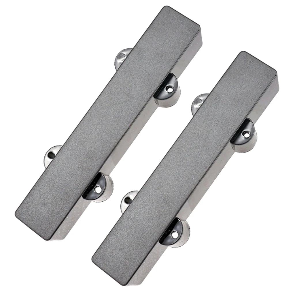 2 pçs captador capa 5 cordas selado para jazz jb baixo guitarra acessórios preto quente - Image 1