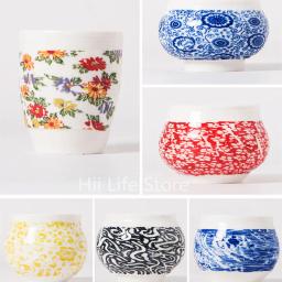 Arte De Cerâmica Papel De Flor Colorido, Papel De Transferência De Cerâmica Underglaze, decalque De Porcelana De Alta Temperatura, 2Pcs por Conjunto - Image 6