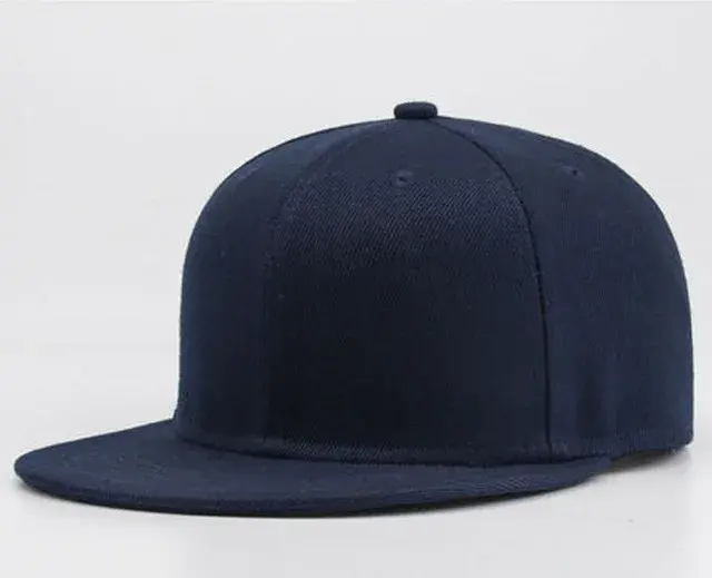 Boné de Beisebol Unissex Ajustável em Múltiplas Cores de Alta Qualidade para Estilo Hip-Hop