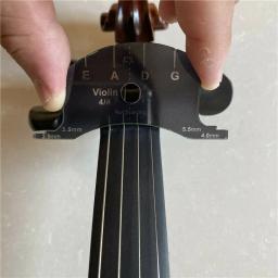 (Violino/viola/violoncelo) ponte ferramenta de modelagem da corda porca espaçamento marcador & arco re-hair gauge - Image 4