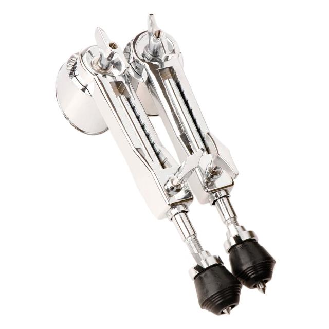 Pernas Estáveis para Bumbo com Chapeamento de Ferro Antiferrugem - Par de Alta Precisão para Instrumentos de Percussão