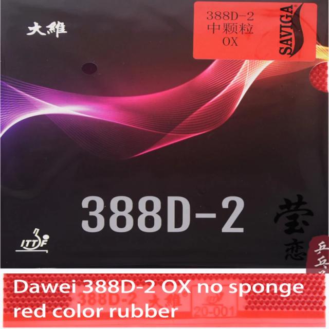 Tênis de Mesa Dawei 388d-2, Borracha Original com Espinhas Longas para Off Attack em Raquetes de Tênis de Mesa