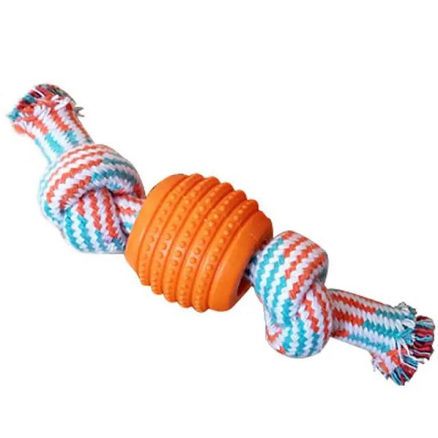Corda Interativa Kapmore para Cachorros, Resistente e Ideal para Mordidas, Brinquedo de Dentição para Filhotes e Animais de Estimação