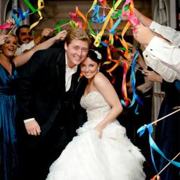 Varinhas de fita colorida para decoração do casamento, Vara com sinos, 50pcs por lote - Image 2
