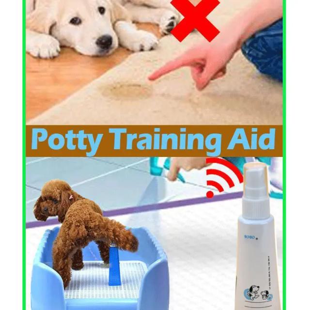 Spray Treinamento Pet Potty Aid: Lixo Eficaz para Cães e Gatos com Suprimentos para Cuidados Domésticos e Jardim