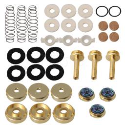 Trompete pistão válvula Repair Kit, tampa superior e inferior botão, instrumento, 24pcs - Image 1