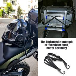 Novo capacete da motocicleta elástico corda cinta de borracha retrátil de alta resistência elástico correias de tensão banda bagagem moto capacete - Image 3