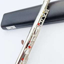 Jupiter flauta JFL-511ES taiwan 16 buracos fechado c chave flauta cupronickel silvering flauta instrumentos transversais musicales caso - Image 4