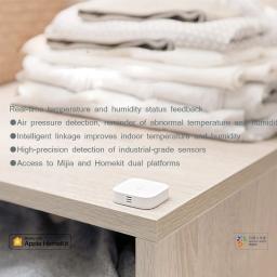 Aqara-Zigbee Sensor de Temperatura e Umidade, Termômetro Home Inteligente, Monitor Remoto, Trabalho Homekit para Aplicativo Xiaomi Mijia - Image 6