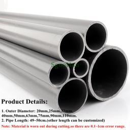 1pc 20 75 75mm tubo upvc aquário tanque de peixes pvc tubo casa irrigação jardim rega hidropônico plantio quadro tubo 49 50 50cm de comprimento - Image 6