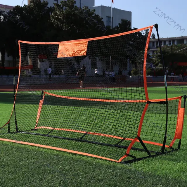 Rede Portátil de Futebol para Treinamento Externo - Rebounder Ajustável 1,8m a 2,1m para Aprimoramento de Habilidades