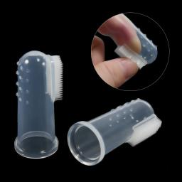 Escova de dentes para animais de estimação, super macia, dedo de pelúcia, ferramenta de limpeza de tártaro, cães, gatos, suprimentos de limpeza para animais de estimação - Image 5