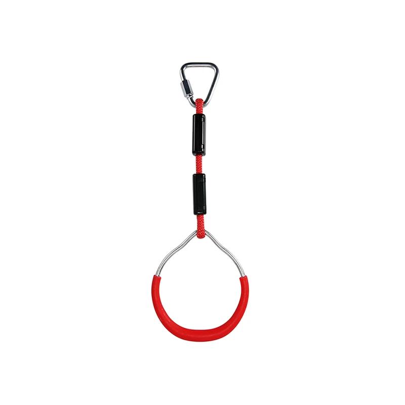 Anéis de balanço ao ar livre para crianças Anel de ginástica Anéis suspensos de escalada Acessórios de balanço Brinquedos de fitness Equipamento de jardim - Image 1