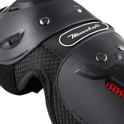 Joelheiras cotoveleira quatro peças, equipamento de proteção off-road à prova de vento e gotas leggings - Image 2