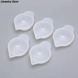Resina epóxi e copo de mistura, utensílio para medição de moldes artesanais de silicone com 5 peças - Image 2