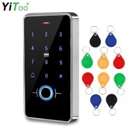 YiToo-Totalmente Impermeável Sistema De Controle De Acesso Autônomo Biométrico, Impressão Digital, Teclado RFID, Painel Touch Screen, Uso Ao Ar Livre, IP68 - Image 1