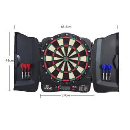 FUN-Electronic Dart Board Set para adultos e crianças, jogo multiplayer, dardo macio, casa, interior, fitness - Image 4