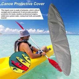 Caiaque à prova d'água, poeira e à prova de uv, capa de barco de tecido oxford (aplicável) de 2-6 metros - Image 5