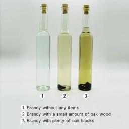 1 pacote de ingredientes de vinificação de carvalho chips 80g médio torrado uísque brandy fabricação de cerveja fornecimento casa vinícola vinho que faz a matéria prima - Image 3