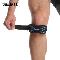 AOLIKES-Joelheira Ajustável para Alívio das Dores, Estabilizador Patela, Suporte Brace, Caminhadas, Futebol, Basquete, Corrida, Esporte, 1Pc - Image 3