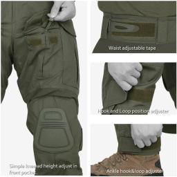 Conjunto de uniforme de combate KRYDEX Gen3, kit de camisa e calças camufladas táticas para caça ao ar livre, roupas verdes Ranger - Image 6