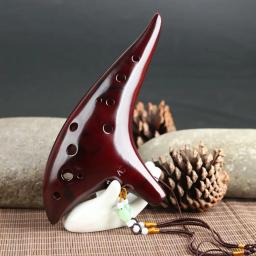 Professional Alto C Ocarina Cerâmica, 12 Buracos, Coleção Musical Tenor - Image 4
