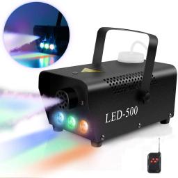 DJ Vertical Fog Machine com luzes LED, Disco Smoke Machine, 24x9W, RGB 3in 1, efeito de palco profissional, fogger, ejetor, 1500W - Image 5