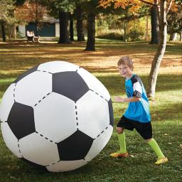 Bola de praia inflável gigante para adultos e crianças, balões de água, voleibol, futebol, festa ao ar livre, brinquedos infantis, 60cm, 80cm, 130cm, 150cm - Image 5