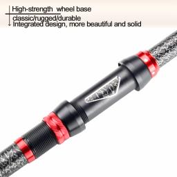 Telescópica Pesca Rod Reel Combo, Kit Completo, Engrenagem Spinning Reel, Linha Iscas, Espaço Pesca, Mini Viagem Surf, Conjunto Opcional - Image 3