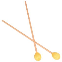 1 par maple marimba maletes acessórios de percussão baquetas amarelas para xilofone glockenspiel sinos peças do instrumento musical - Image 3