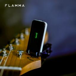 FLAMMA-Clip-on Tuner para guitarra acústica elétrica, todos os instrumentos, baixo Ukeles, presente de Natal, FT01 - Image 6