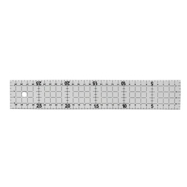 Régua de Corte Acrílica para DIY - Retalhos de 30cm/60cm com 3mm de Espessura para Costura Precisão.