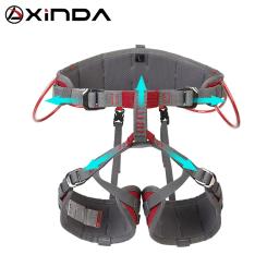 Xinda camping meia cinto de segurança escalada ao ar livre expandir o treinamento meio corpo arnês suprimentos de proteção equipamentos de sobrevivência - Image 3