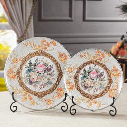 Suporte de ferro para exibição de placa, tigela, prato, arte, foto, moldura, ferramentas de decoração da casa 4 "~ 12" - Image 3