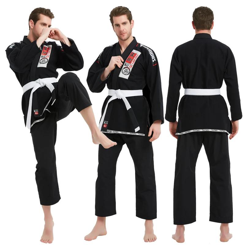 Quimono clássico brasileiro masculino e feminino, artes marciais, MMA, treino profissional, jiu-jitsu, quimonos, jiu-jitsu, soldado, guerreiro, mma - Image 1
