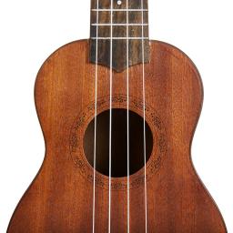 Soprano Iniciante Ukulele, guitarra mogno, afinação delicada, Peg, 4 cordas, madeira, 21" - Image 4