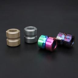 Titanium Alloy Knife Beads Corda de guarda-chuva colorida Moda DIY, Paracord Bead, Forma do parafuso, Cool Decorativo, Chaveiro Acessórios - Image 1