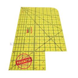KAREARING-Régua de Engomar Quente para Alfaiate Artesanato, Suprimentos De Costura, Medição, Portátil, Ferramenta Artesanal, Patch - Image 2